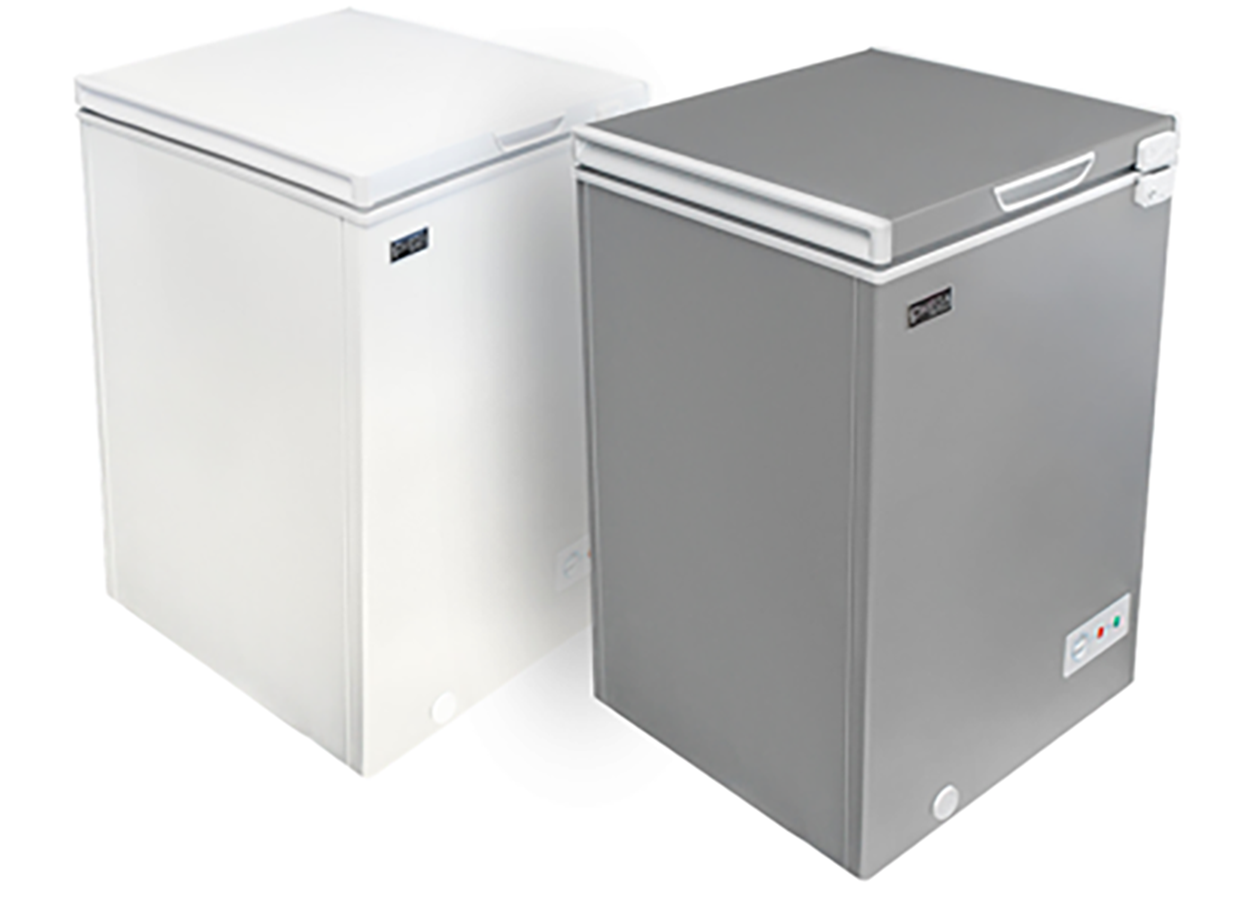 Congelador horizontal 550 litros blanco interior/aluminio Sj Electroni –