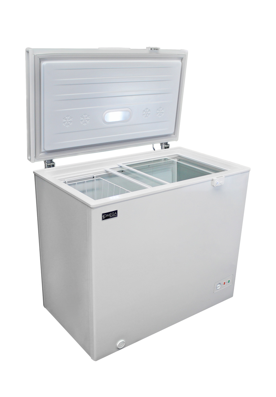 Congelador horizontal 550 litros blanco interior/aluminio Sj Electroni –